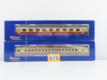 Roco H0 - 45803/45802 - Wagon de passagers pour trains
