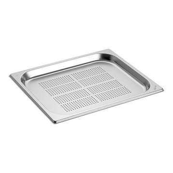 GN-Bak | RVS | 1/2 GN | Hoogte 20mm | Geperforeerd |, Verzenden