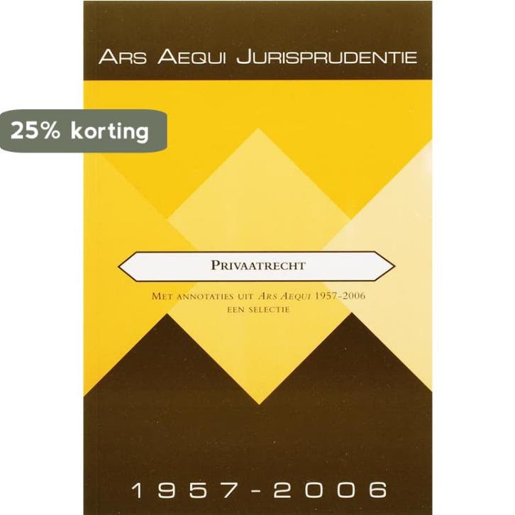 Jurisprudentie privaatrecht / Ars Aequi Jurisprudentie, Livres, Science, Envoi
