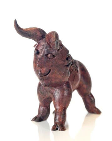 Juan García Ripollés (1932) - Sculpture, Toro oriental - 13