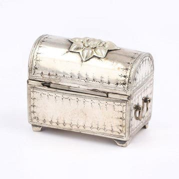 Doos - .900 zilver, Antiek en Kunst