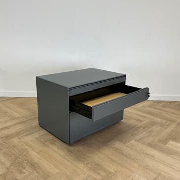 Metalen ladekast / dossierkast,  3 lades + sleutel (hxbxd), Gebruikt