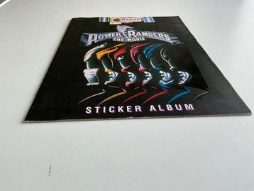1995 Merlin Power Rangers The Movie (1995) Complete sticker, Collections