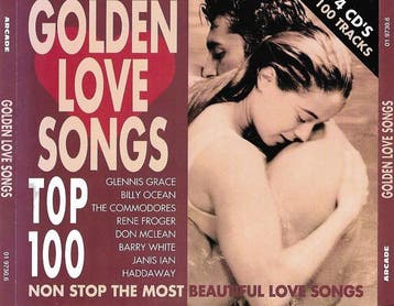 Various - Golden Love Songs Top 100 - Non Stop The Most Beau, Cd's en Dvd's, Verzenden, Gebruikt
