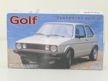 Schaal 1:24 Fujimi 126098 VW Golf GTI bouwpakket #8165, Ophalen of Verzenden