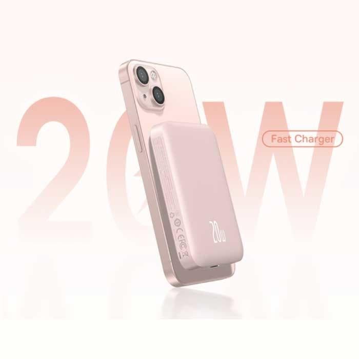 10.000mAh Mini Magnetische Qi Powerbank voor Mobiele, Télécoms, Batteries externes, Envoi