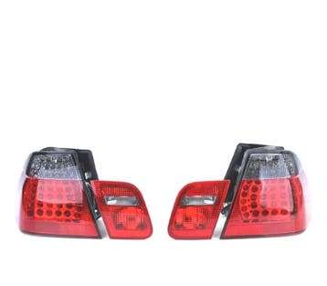 FEUX ARRIÈRE LED BMW E46 98-01 ROUGE FUMÉ LOOK M3, Verzenden