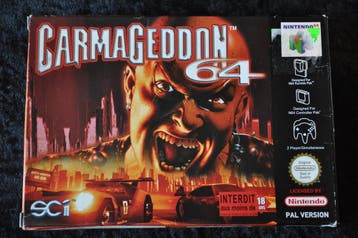 Carmageddon 64 Nintendo 64 N64 Boxed PAL CIB, Games en Spelcomputers, Verzenden, Nieuw