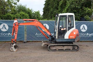 Veiling: Rupsgraafmachine Kubota KX71-3 Diesel 20.5kW 2006, Ophalen