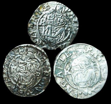 Hongarije. Maximilian I (Habsburg) (1564–1576). Denar 3x XVI