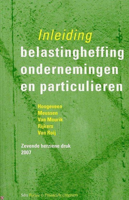 Inleiding belastingheffing ondernemingen en particulieren, Livres, Science, Envoi