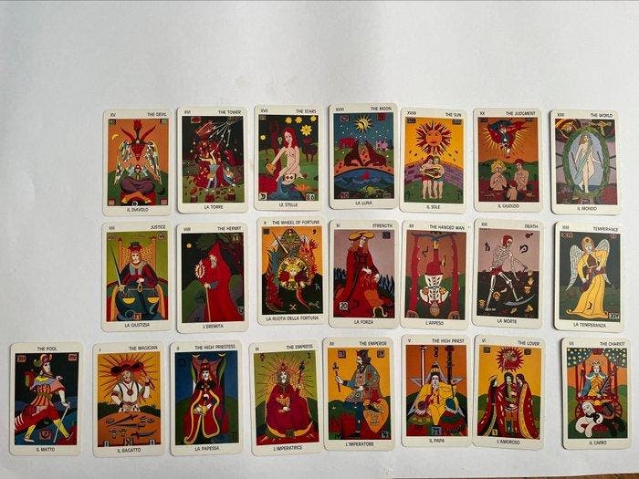 Domenico Balbi - Speelkaarten - Tarocchi - Papier, Antiquités & Art, Antiquités | Livres & Manuscrits