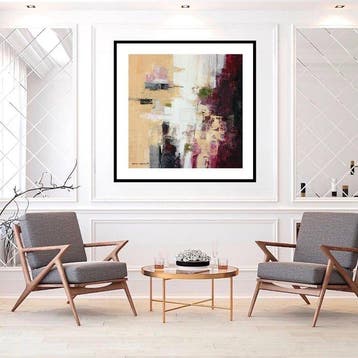 Dam Domido - Abstract Composition 28 - 100 x 100 cm