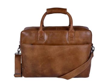 DSTRCT Fletcher Street Laptoptas - 17 inch - 2, Verzenden, Zo goed als nieuw