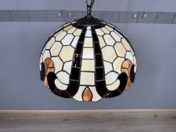 Lamp - Glas, Metaal - schitterende tiffany stijl lamp