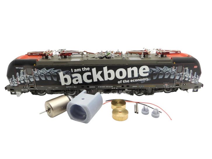 micromotor HR036C motor ombouwset voor Roco BR 193, Vectron,, Hobby en Vrije tijd, Modeltreinen | H0, Gelijkstroom, Overige typen