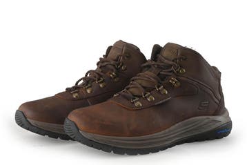 Skechers Veterboots in maat 42 Bruin, Bruin, Verzenden, Boots, Zo goed als nieuw