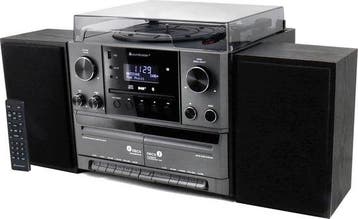 Soundmaster  muziekcenter met platenspeler, bluetooth, CD..., Audio, Tv en Foto, Cd-spelers, Verzenden, Nieuw