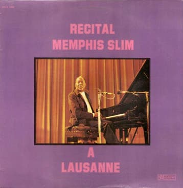 Memphis Slim - Recital Memphis Slim A Lausanne, Verzenden, Gebruikt