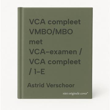 VCA compleet VMBO/MBO met VCA-examen / VCA compleet / 1-E, Verzenden, Zo goed als nieuw, Astrid Verschoor