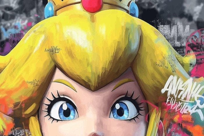 IPR Graph - Princess Peach: Royalty on the Wall, Consoles de jeu & Jeux vidéo, Consoles de jeu | Accessoires Autre