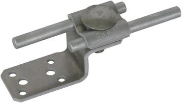 Dehn Z-Shaped Al Connection Lug With Double Cleat RD 8-10mm, Bricolage & Construction, Verzenden