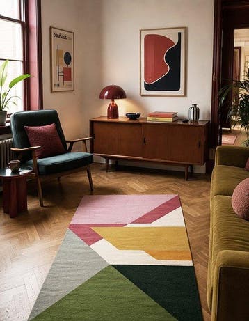 Nilo Kilim - Kelim - 160 cm - 100 cm - Handgemaakt Designer
