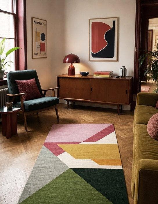 Nilo Kilim - Kelim - 160 cm - 100 cm - Handgemaakt Designer, Antiek en Kunst, Kunst | Designobjecten