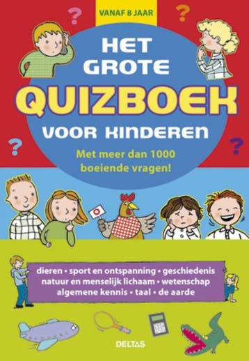 Het grote quizboek voor kinderen 9789044728378 Emy Geykens, Verzenden, Gelezen, Emy Geykens