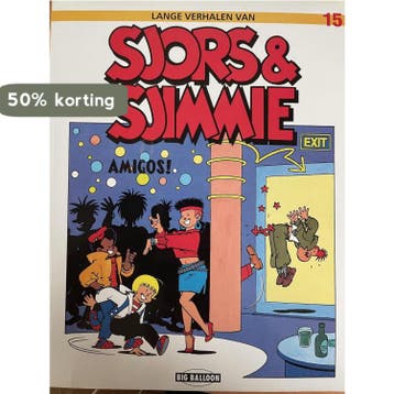 Sjors en sjimmie 15 amigos 8711854120180, Verzenden, Robert van der Kroft