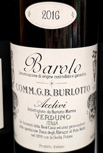 2016 Burlotto, Acclivi - Barolo - 3 Bouteilles (0,75 L)