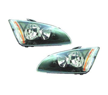 PHARES POUR FORD FOCUS II 04-08 FOND NOIR, Verzenden, Nieuw