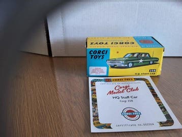 Corgi 1:43 - Modelauto - HQ staff car. In origineel doos -