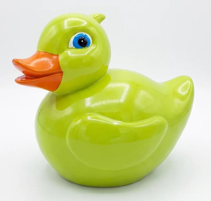 Groene eend - 15 cm, Verzamelen, Beelden en Beeldjes, Nieuw, Verzenden