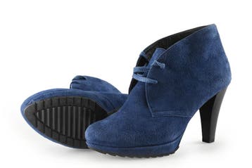 Paul Green Enkellaarzen in maat 37 Blauw, Kleding | Dames, Lage of Enkellaarzen, Paul Green, Gedragen, Verzenden