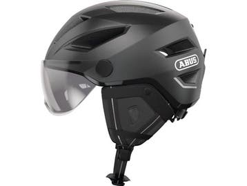 ABUS Pedelec 2.0 ACE - Helm - Verstelbaar vizier - Titan, Vélos & Vélomoteurs, Verzenden