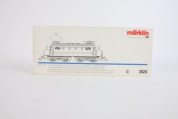 Märklin H0 - 3424 - Elektrische locomotief (1) - 1117, blauw, Nieuw