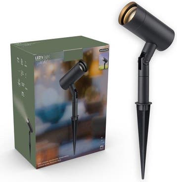 2dekans | LEDs Light Alden Buitenlamp met Spike - 1x GU10 -, Tuin en Terras, Ophalen of Verzenden, Nieuw