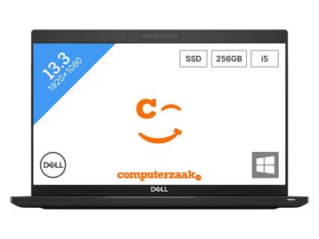 Dell Latitude 7390 - Laptop - 13.3 inch - Zwart, Verzenden