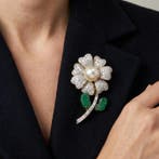 Broche - 18 karaat Geel goud - Vintage uit de jaren 70,