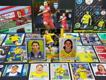 Panini - Zlatan Ibrahimovi - 27x Stickers & Cards -