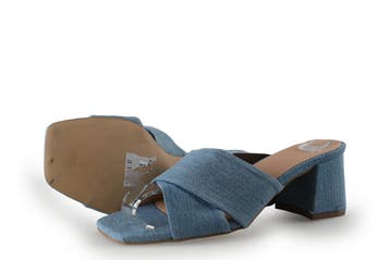 Manfield Pumps in maat 37 Blauw, Verzenden, Pumps