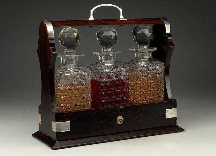 Karaf - .925 zilver, Antiquités & Art, Antiquités | Argent & Or