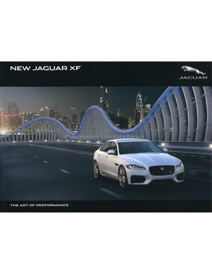 2016 JAGUAR XF BROCHURE NEDERLANDS, Boeken, Auto's | Folders en Tijdschriften, Ophalen of Verzenden