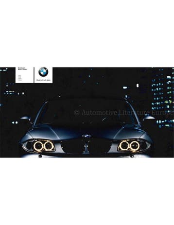 2004 BMW 1 SERIE BROCHURE NEDERLANDS, Ophalen of Verzenden