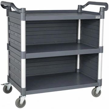 Serveerwagen | Kunststof | 3 Niveaus (842x486) | Wielen, Verzenden