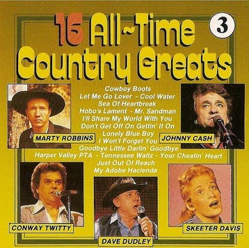 Various - 16 All-Time Country Greats 3, Verzenden, Gebruikt