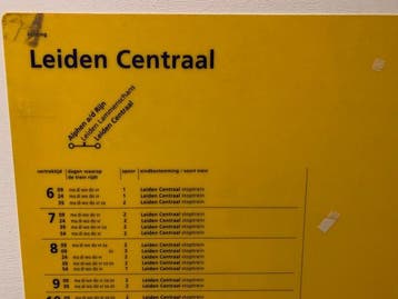Dutch railways - NS Dienstregelingsbord - Jaren 1990, Hobby & Loisirs créatifs, Trains miniatures | Échelles Autre