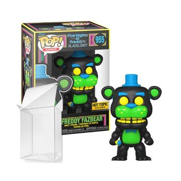 Funko Pop  FNAF  Freddy Fazbear Black Light Hot Topic, Verzenden, Nieuw