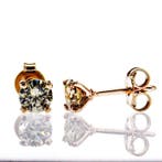 Zonder minimumprijs - Oorbellen - 14 karaat Roségoud -